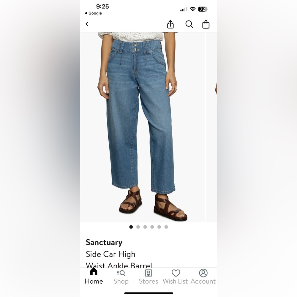 Sanctuary Side Car Barrel Ankle Jean